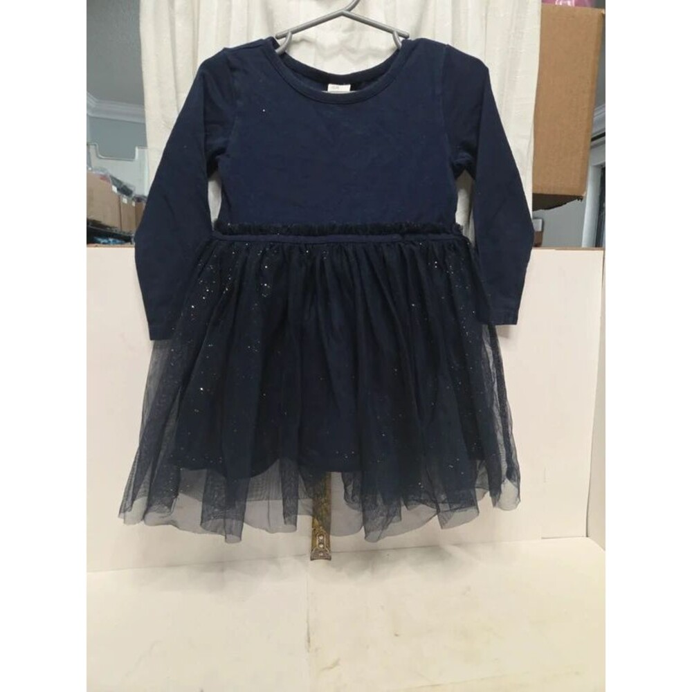 H&M Navy Glitter Tulle Dress 24 month